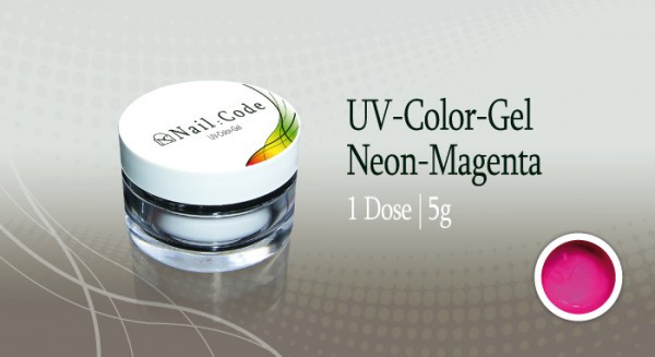 Neon Magenta Farbgel 5 g Nailcode