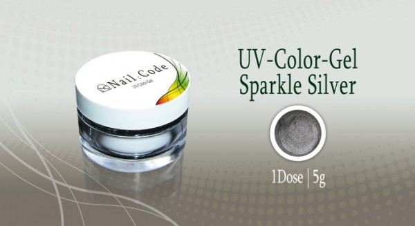 Sparkle silver Nailcode