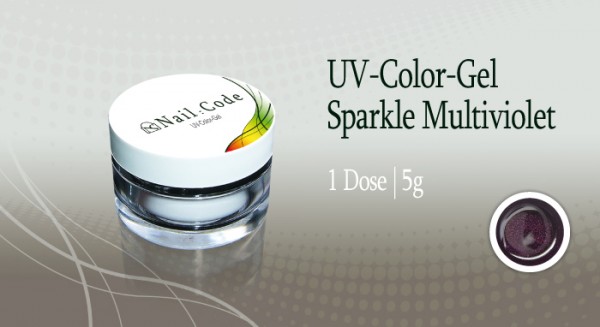 Sparkle multiviolett Nailcode