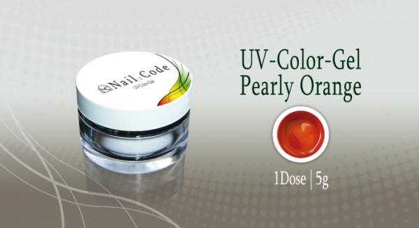 Pearly orange Nailcode