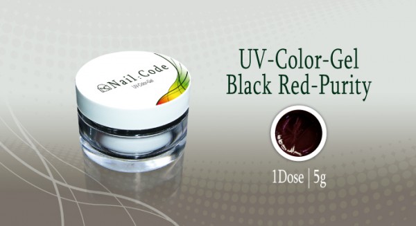 Black red purity Nailcode