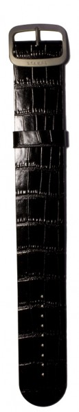 Armband Kroko schwarz