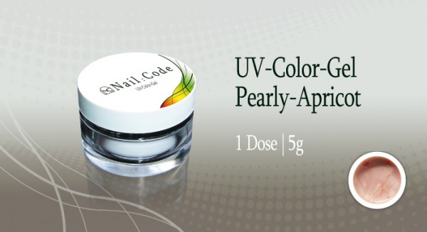 Pearly Apricot Farbgel 5 g Nailcode