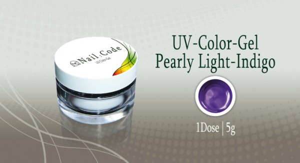Pearly indigo light Nailcode
