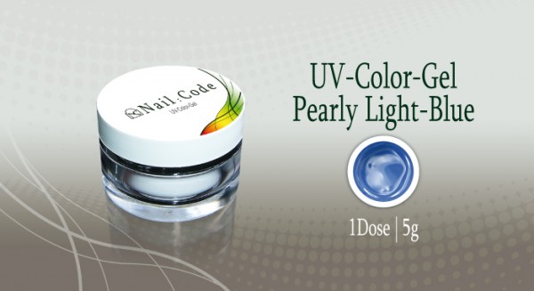 Pearly lightblue Nailcode