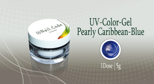 Pearly caribbean blue Nailcode