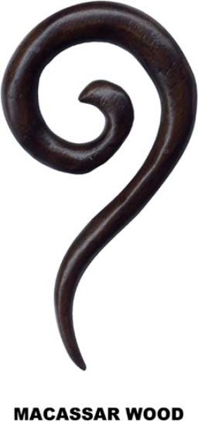 Dehnungsspirale Holz