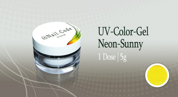Neon sunny Farbgel 5 g Nailcode