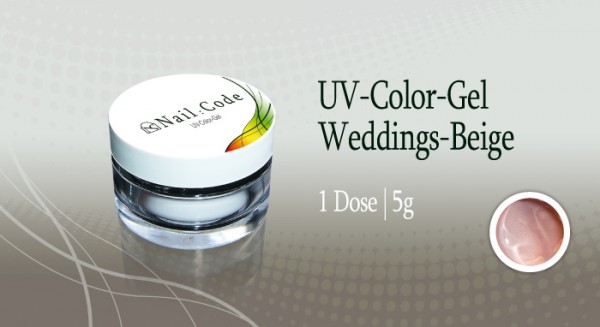 Wedding-Beige Farbgel 5 g Nailcode