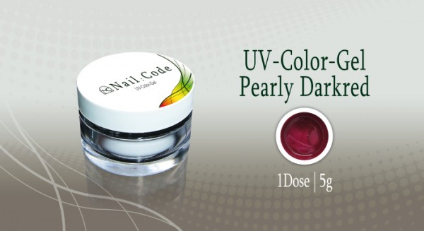 Pearly darkred Nailcode
