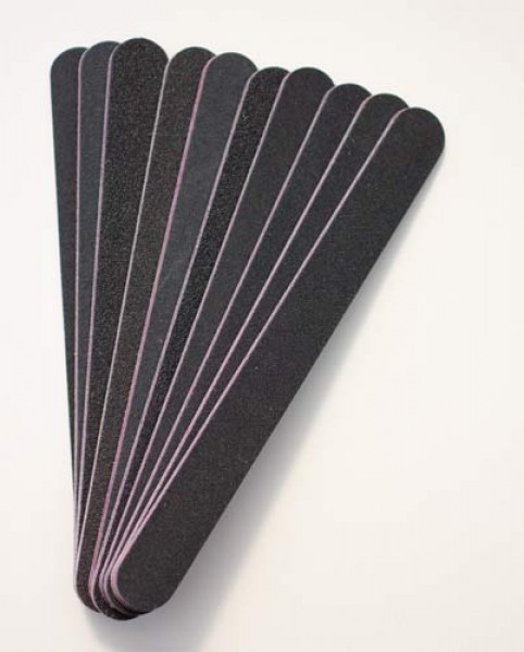 feile schwarz gerade 100-180