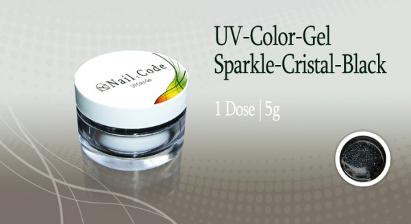 Sparkle christal black Nailcode