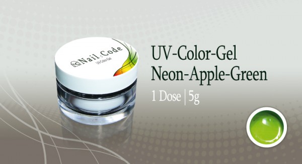 Neon Apple Green Farbgel 5 g Nailcode