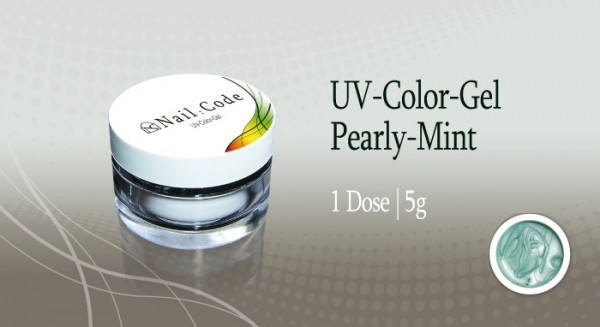 Pearly Mint Farbgel 5 g Nailcode